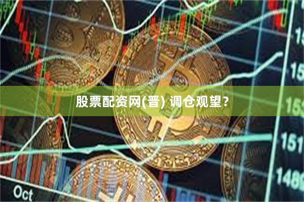 股票配资网(晋) 调仓观望？