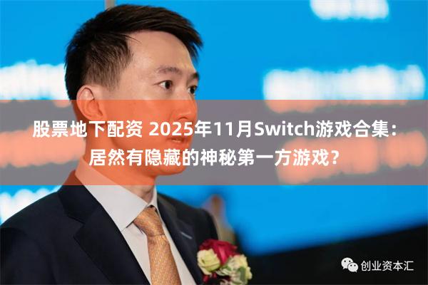 股票地下配资 2025年11月Switch游戏合集:居然有隐藏的神秘第一方游戏?