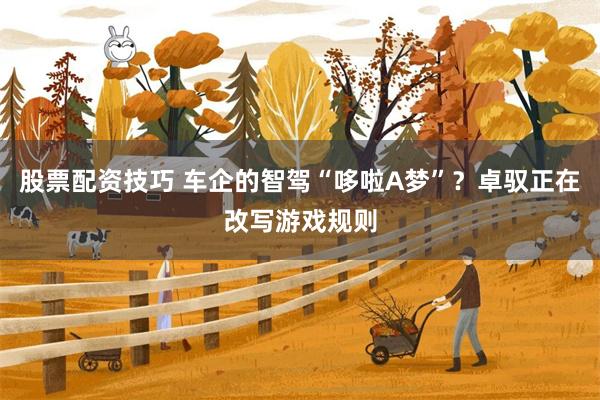 股票配资技巧 车企的智驾“哆啦A梦”？卓驭正在改写游戏规则