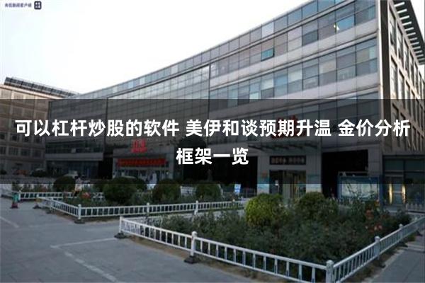 可以杠杆炒股的软件 美伊和谈预期升温 金价分析框架一览