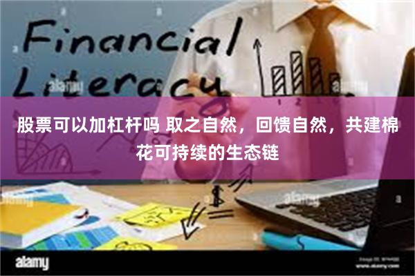 股票可以加杠杆吗 取之自然，回馈自然，共建棉花可持续的生态链