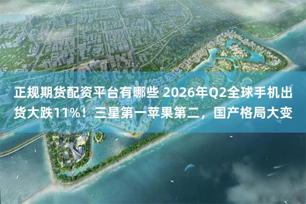 正规期货配资平台有哪些 2026年Q2全球手机出货大跌11%！三星第一苹果第二，国产格局大变