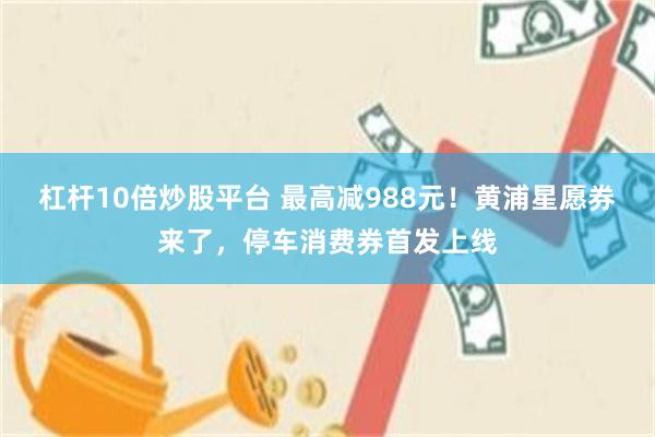 杠杆10倍炒股平台 最高减988元！黄浦星愿券来了，停车消费券首发上线